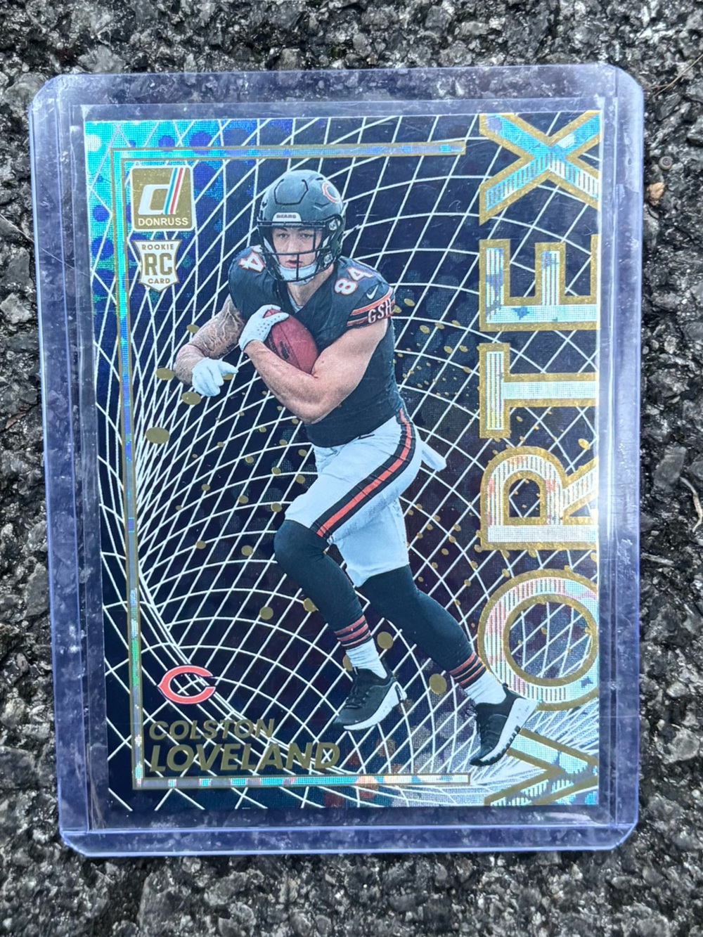 ~BUNDLE ONLY~2025 Panini Donruss Vortex Colston Loveland Rookie Card #19
